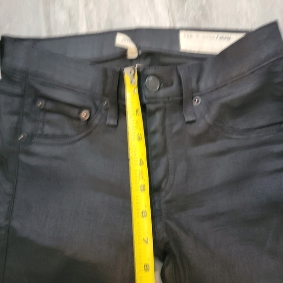 Rag & Bone Zipper Capri Jean in Cotswald 24 - Picture 11 of 13